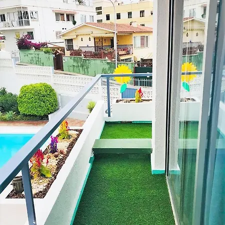 아파트 Apartamento Tropical Con Piscina Zona Taoro Puerto De La Cruz 푸에르토 드 라 크루즈