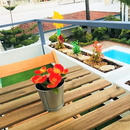Apartamento Tropical Con Piscina Zona Taoro Puerto De La Cruz 아파트