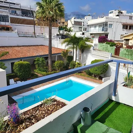 아파트 Apartamento Tropical Con Piscina Zona Taoro Puerto De La Cruz